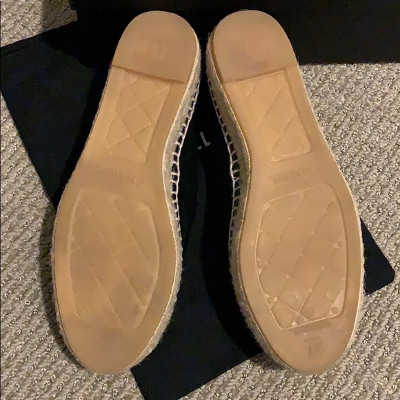 CHANEL ESPADRILLES 37 - Picture 5 of 8